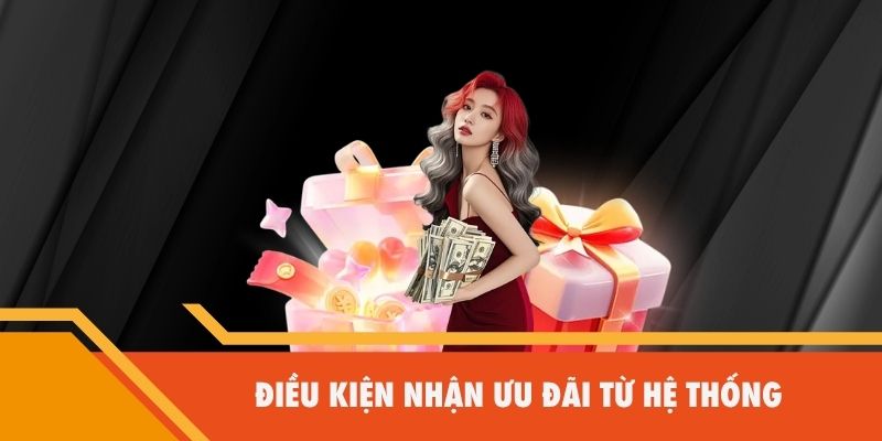Điều kiện nhận ưu đãi từ hệ thống